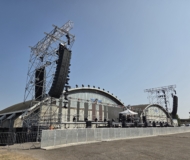 NEXO STM flies on the Hangar Stage at the Adriatic Sound Festival