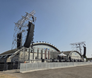 NEXO STM flies on the Hangar Stage at the Adriatic Sound Festival