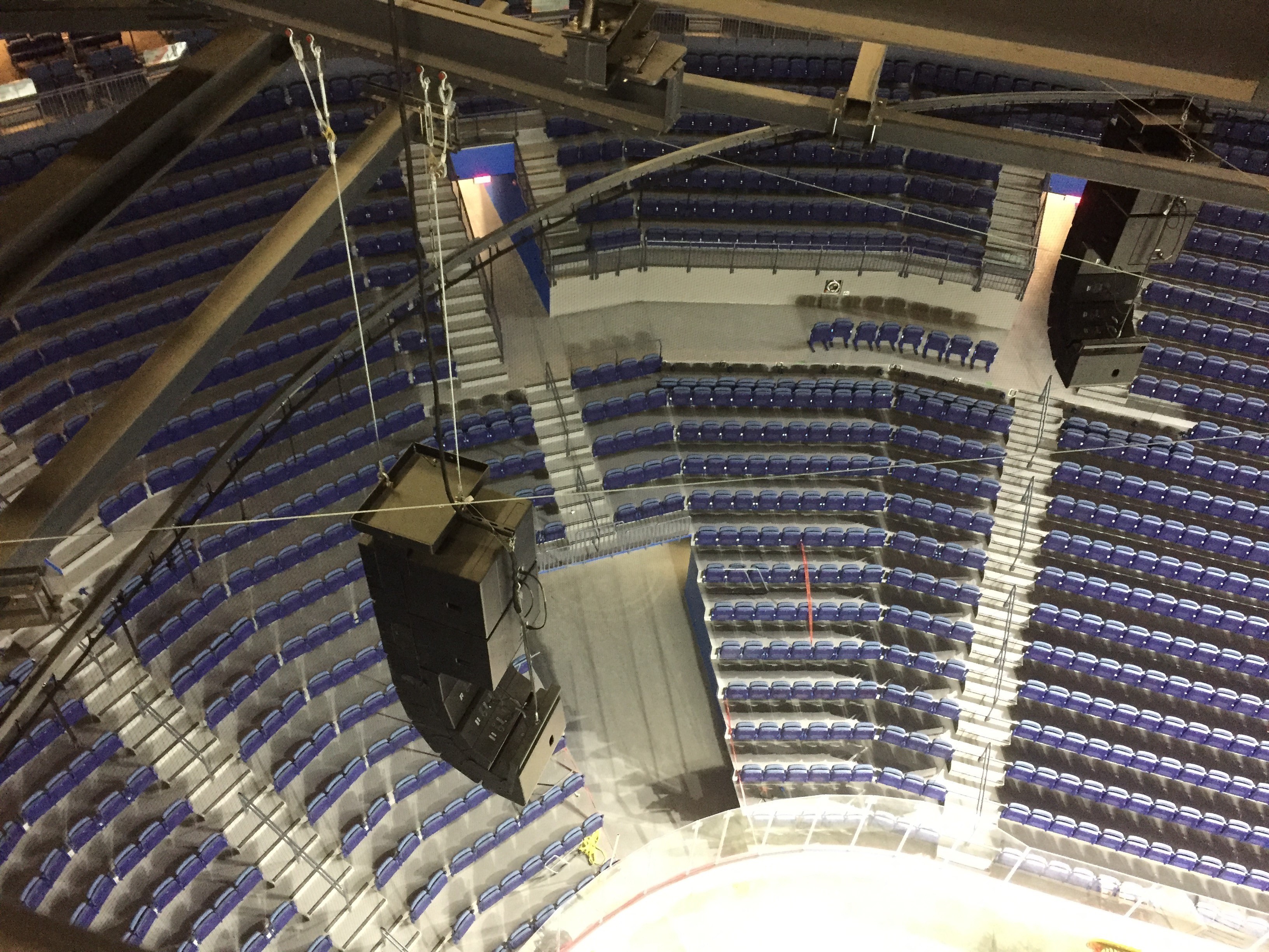 QUEBEC’S ARENA INSTALLATION OF NEXO LINE ARRAY