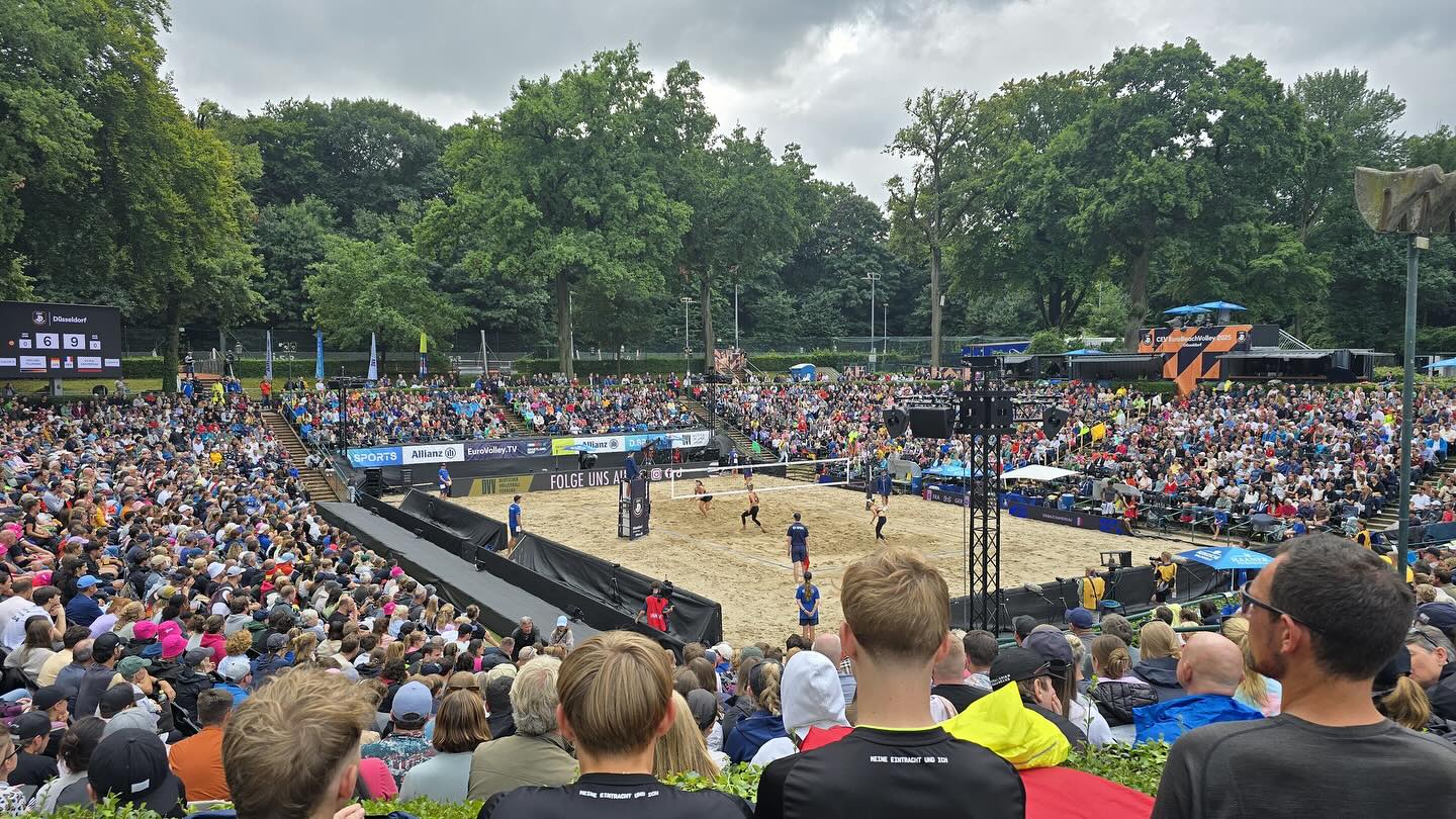 NEXO P12 puts in a winning performance at CEV EuroBeachVolley