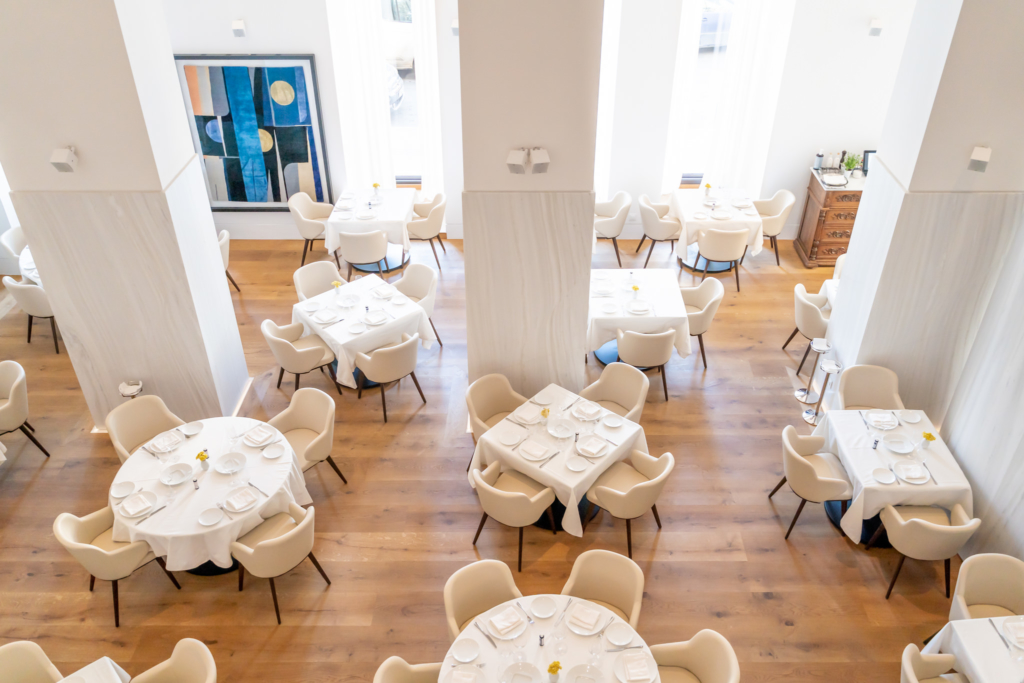 Heard but not seen: NEXO ID14 delivers sophisticated sound in an elegant new Athens hotel restaurant and bar