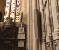 Bristol Cathedral installation by Enlightened and NEXO.Photo by Adam Gasson / NEXO