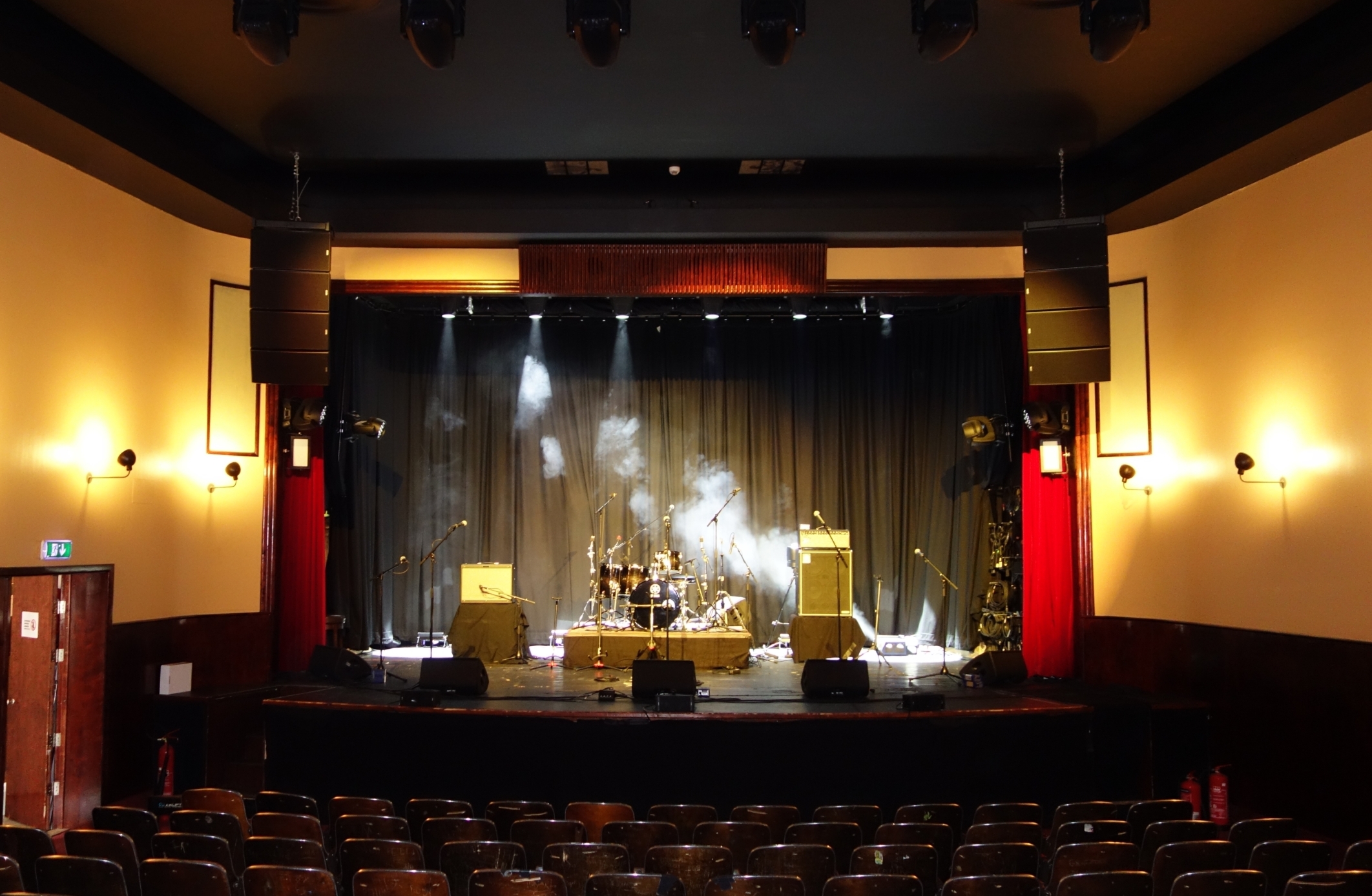 Cost-efficient new NEXO GEO M12 FOH system frees budget to include monitor upgrade at popular Icelandic music venue