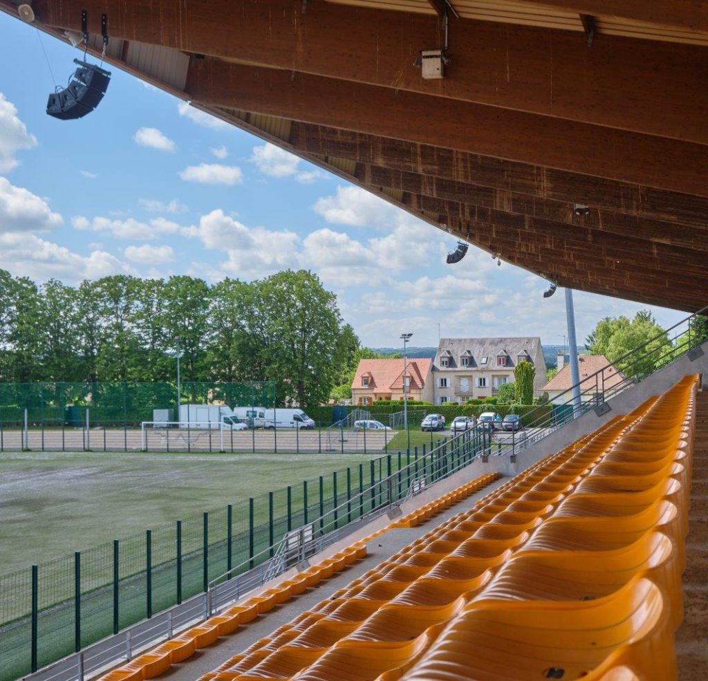 FIRST STADIUM SOUND INSTALLATION WITH GEO M10