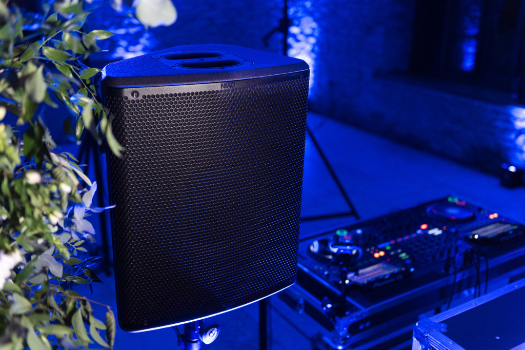 NEXO P+ takes a busy wedding DJ to a whole new level