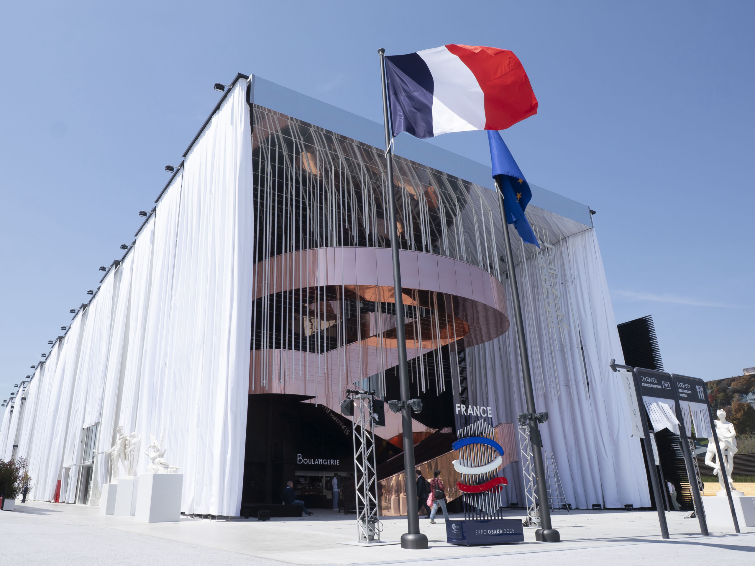 EXPO 2025大阪・関西万博フランス館 250台のNEXOスピーカーが愛を届ける