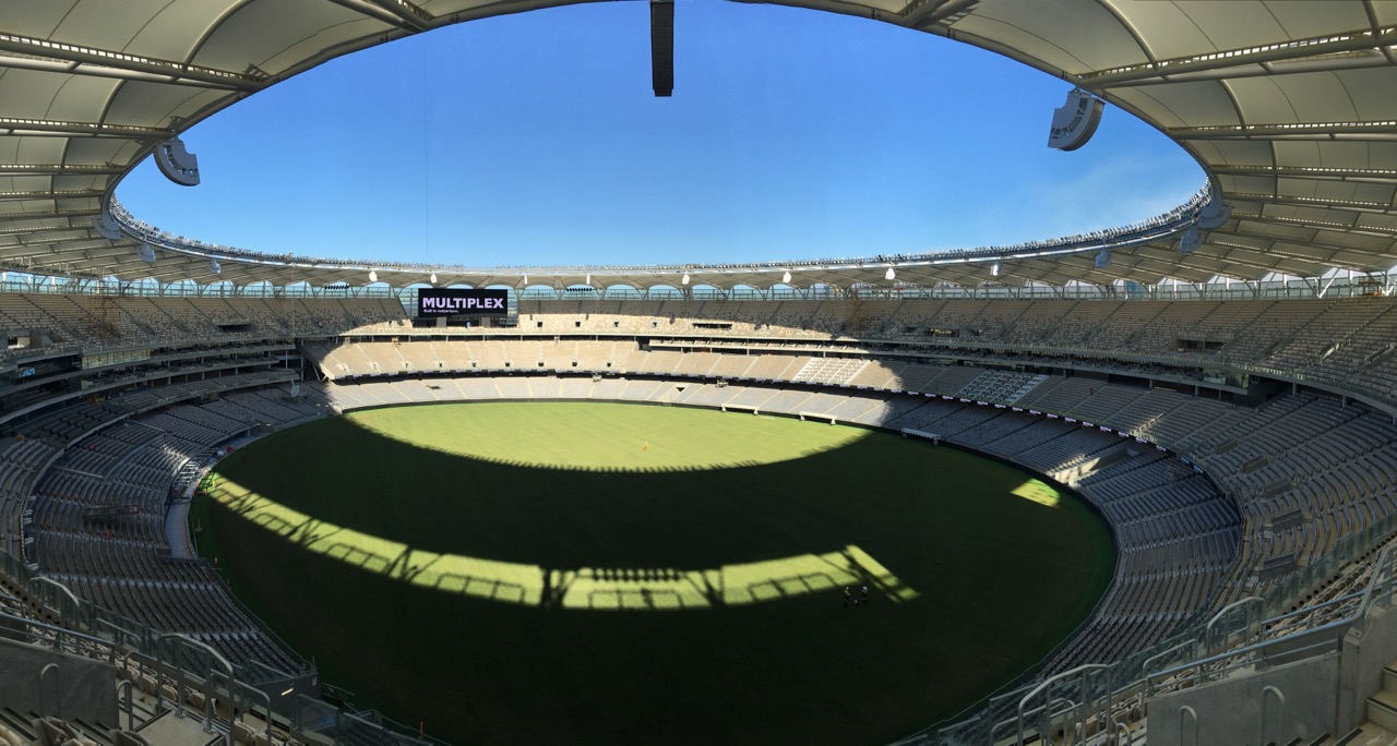 AUSTRALIA’S LARGEST SOUND SYSTEM FOR OPTUS STADIUM