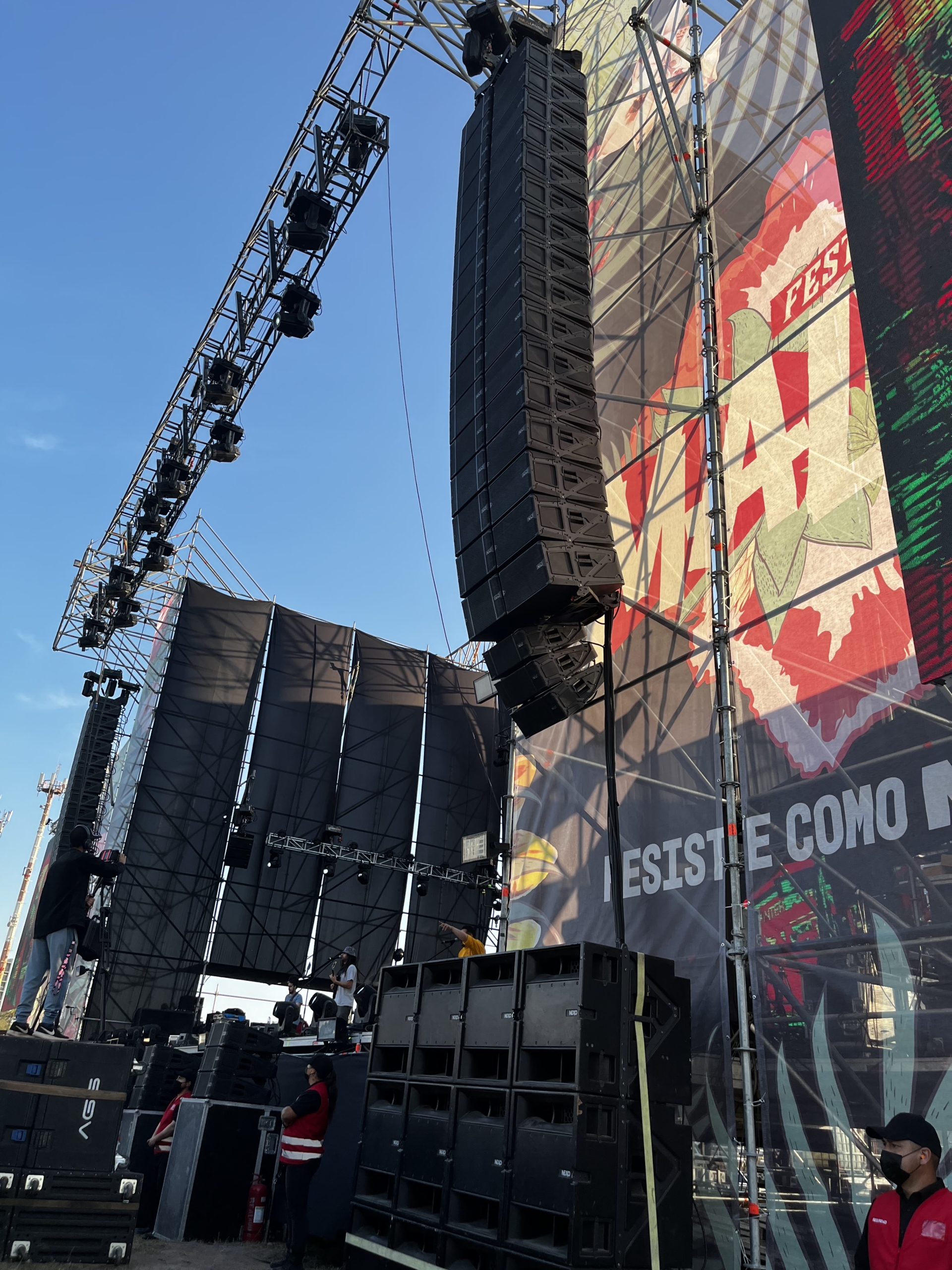 Real Audio Sistemas and NEXO STM first choice for Chile’s largest festivals