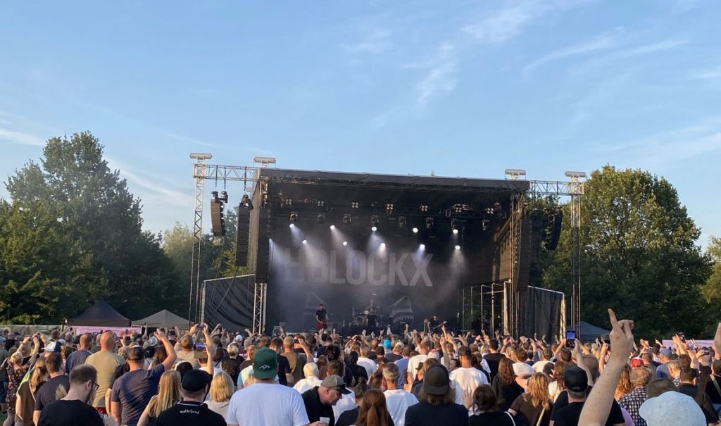 STM, GEO M, P+ and Alpha combine on an all-NEXO mainstage at Wohlsein Festival