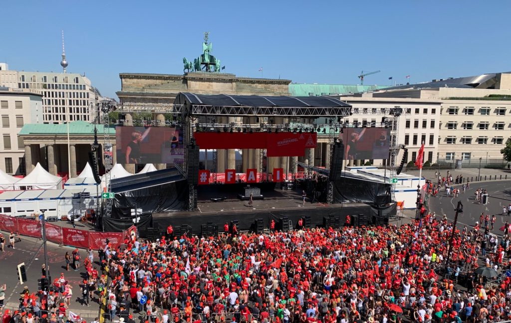 STM AND GEO LINE ARRAYS FOR RALLY OF 50,000