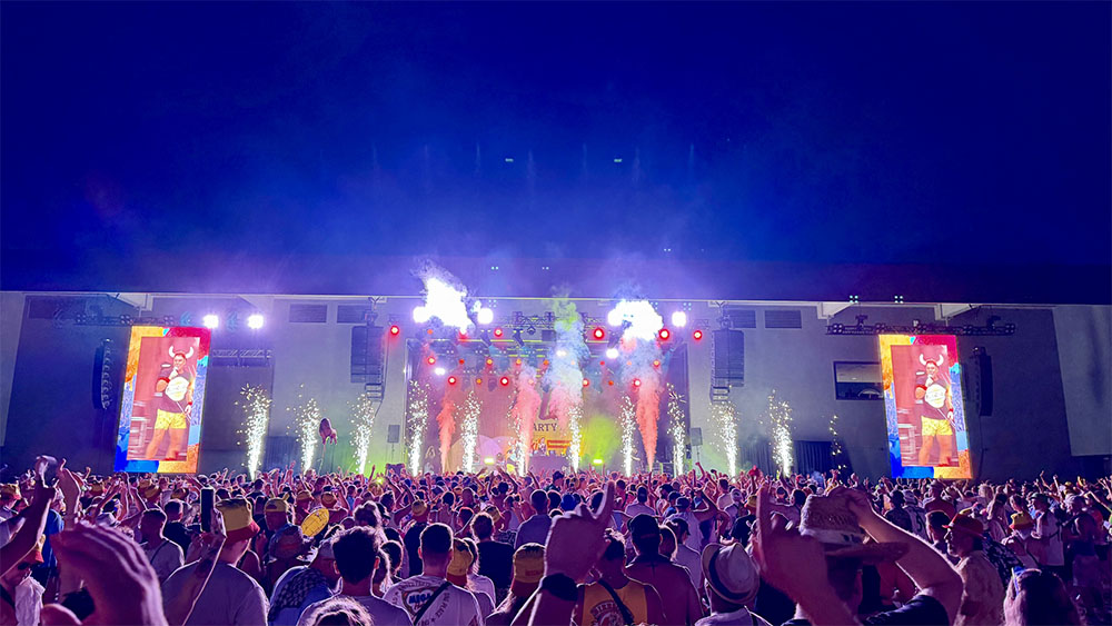 NEXO takes the heat at a 3-day concert series in Germany