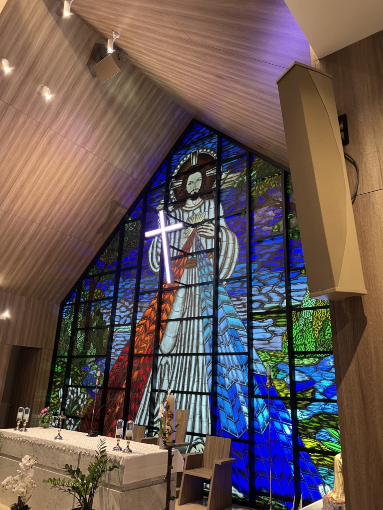 NEXO sound delivers the highest standards of performance and aesthetics at Divina Misericordia chapel