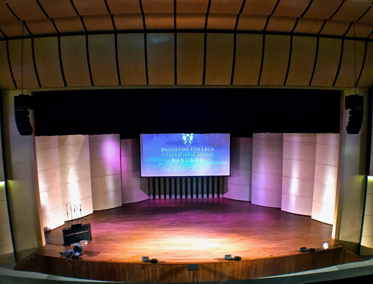 NEW PERFORMING ARTS CENTRE FEATURES NEW GEO M LINE ARRAY