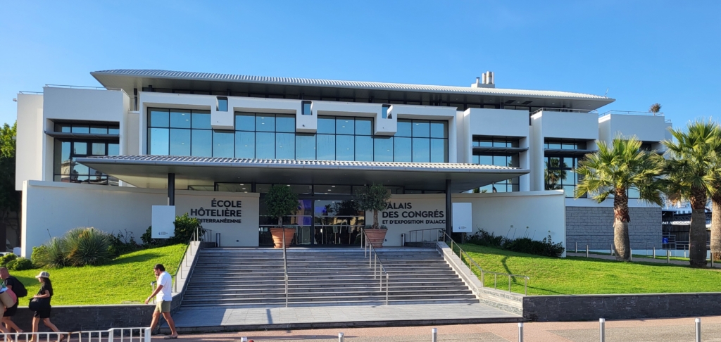 NEXO GEO M10 ensures pristine conference sound at the Ajaccio Palais des Congrès