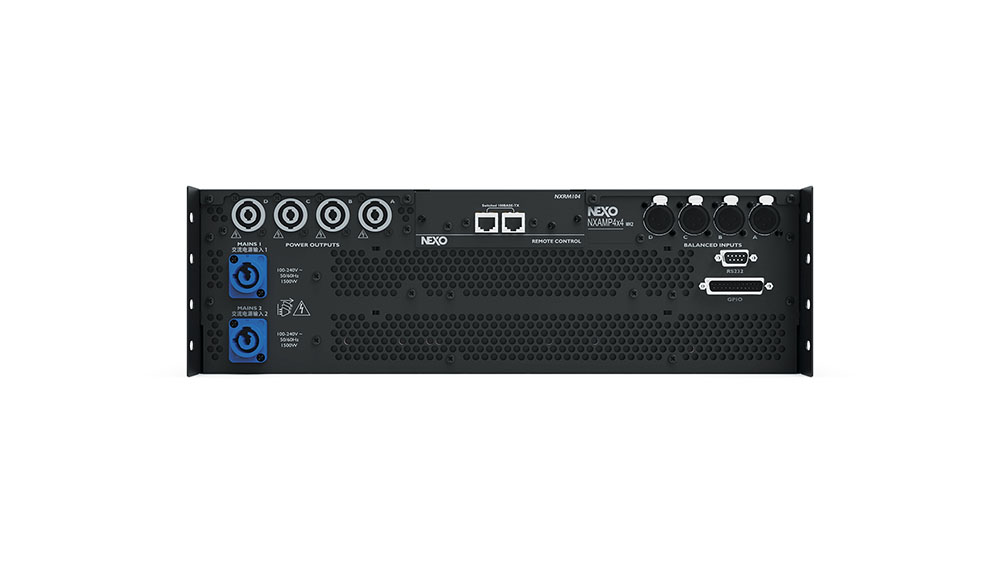 4 X 4500 WATT AUS EINER RACK-EINHEIT MIT 3 HE