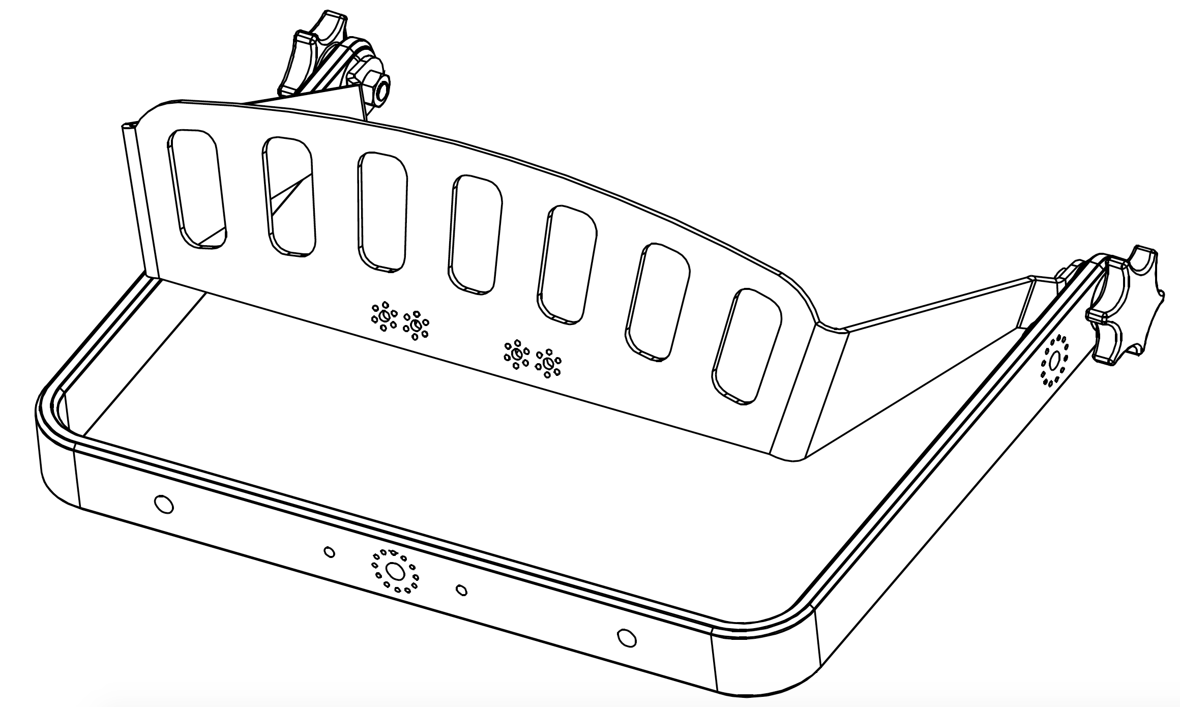 Plateau à roulette pour caisson de basse L15 NEXO