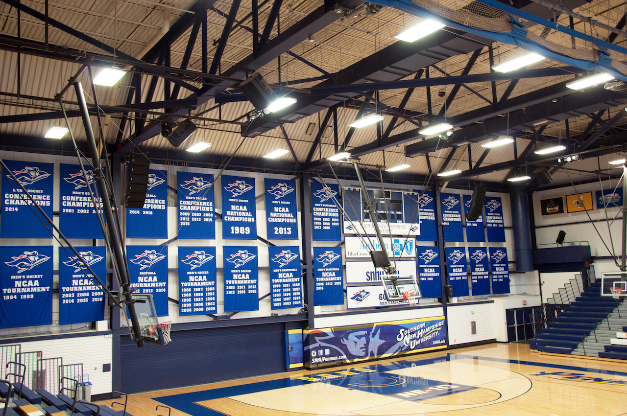 BASKETBALL GYM GETS S12 MAKEOVER