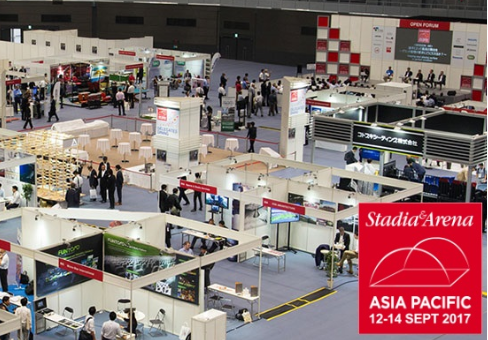 「Stadia & Arena Asia Pacific 2017（スタジアム＆アリーナ2017）」に出展いたします！