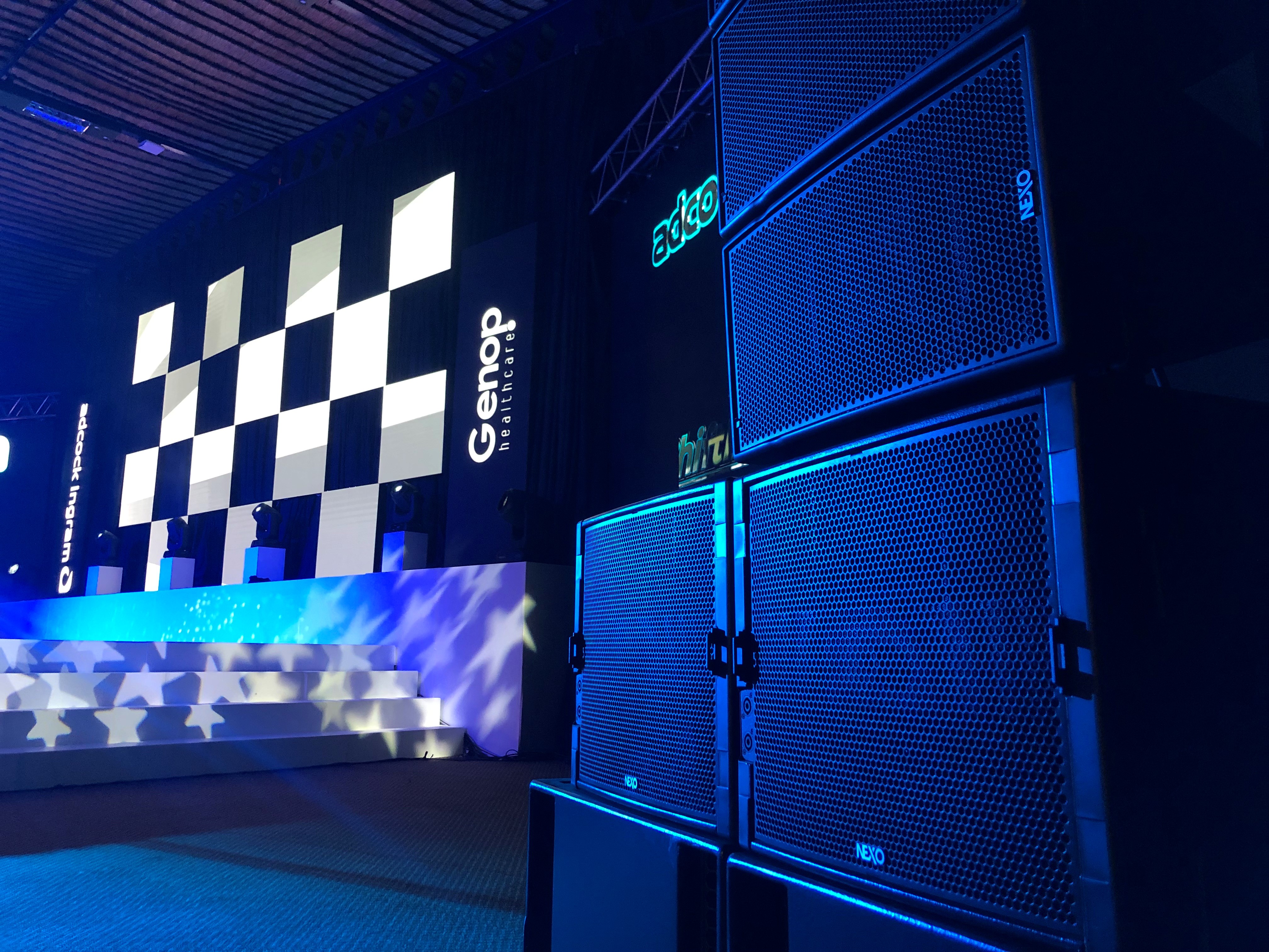 NEXO LINE ARRAYS COVER SOUTH AFRICA