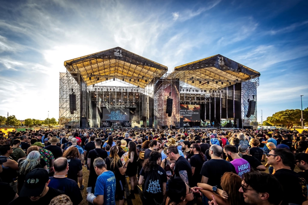 NEXO STM powers adjacent main stages at Z!Live metal festival in Spain