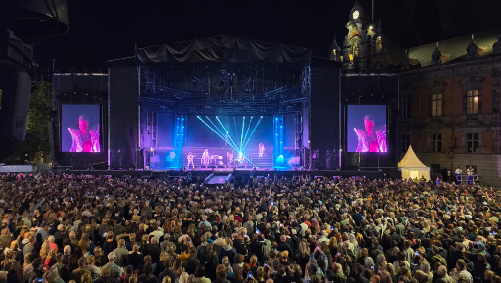 NEXO GEO D rocks a main stage crowd of 40,000 at Malmöfestivalen