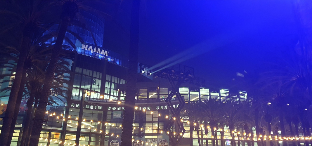 NEXO sound entertains NAMM Show visitors on the Grand Plaza Stage