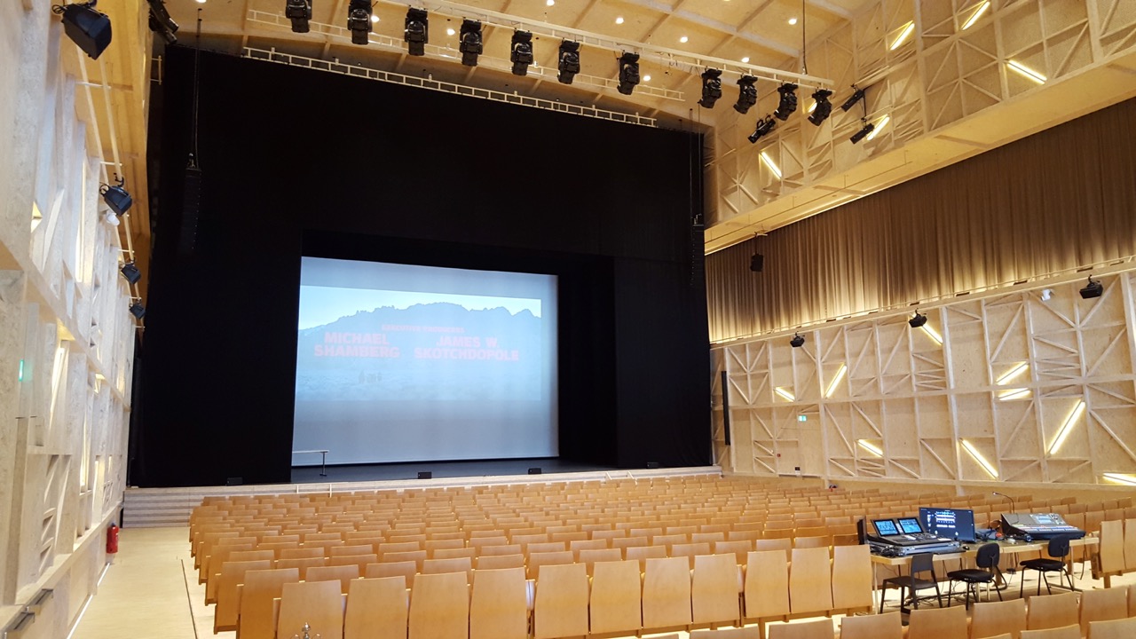 NEXO keeps exclusive company in new Swiss concert hall