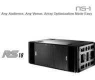 NEXO UNVEILS RS18 AND NS-1 AT 2010 PROLIGHT & SOUND