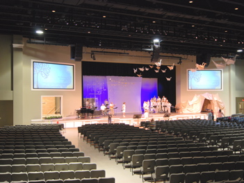 GEO S12 SYSTEM FOR CHURCH SERVICES BIG ON MUSICAL CONTENT