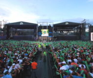 50,000 DANCE TO NEXO GEO D AT DOMINICAN PRESIDENTE FESTIVAL