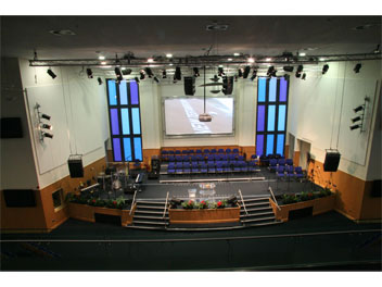 NEW NEXO LINE ARRAY FOR BIRMINGHAM CHURCH