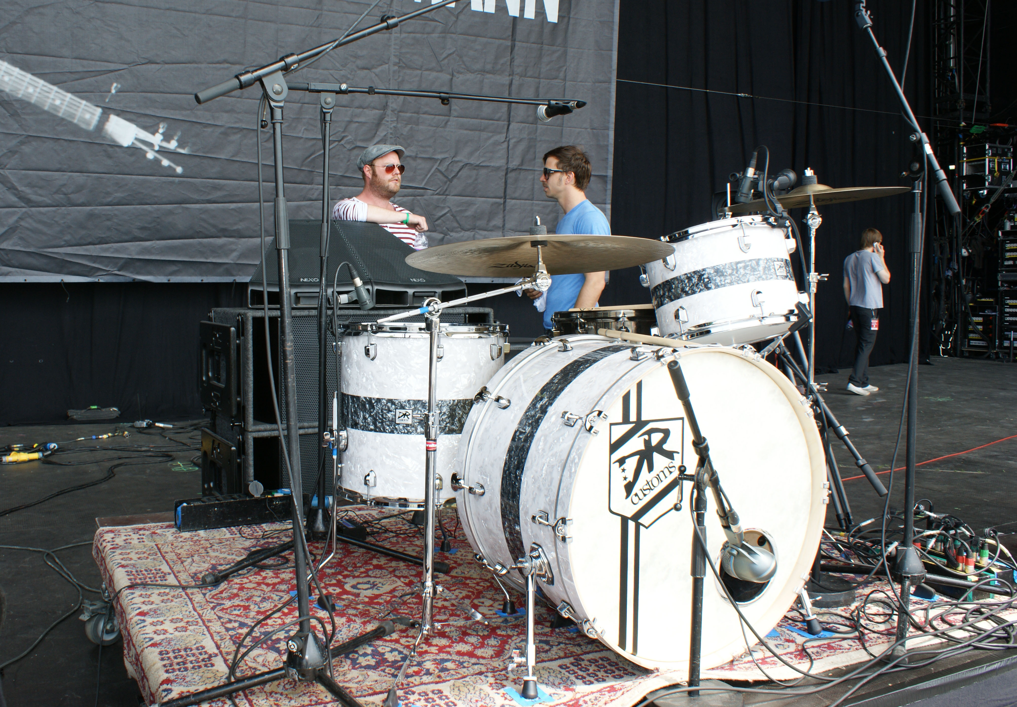 45ºN-12 MONITORS FOR DRUMMERS AT GERMANY’S LARGEST MUSIC FESTIVAL