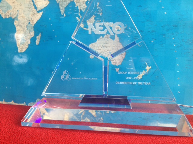 TOP NEXO AWARD GOES DOWN UNDER: GT GROUP IS NAMED “DISTRIBUTOR OF THE YEAR”