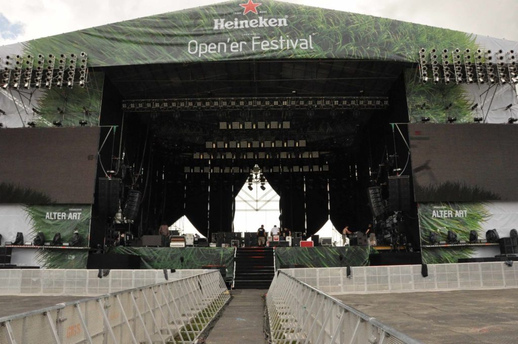 GEO D IN GDYNIA POLAND FOR HEINEKEN OP’ENER