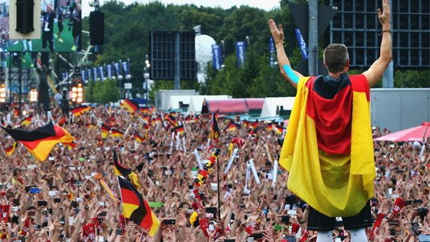 GERMANY BRINGS HOME THE WORLD CUP