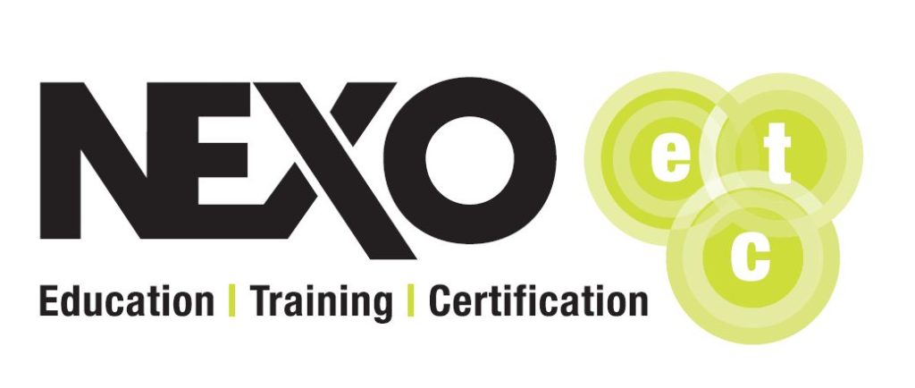 NEXO TRAINING SEMINAR DATES