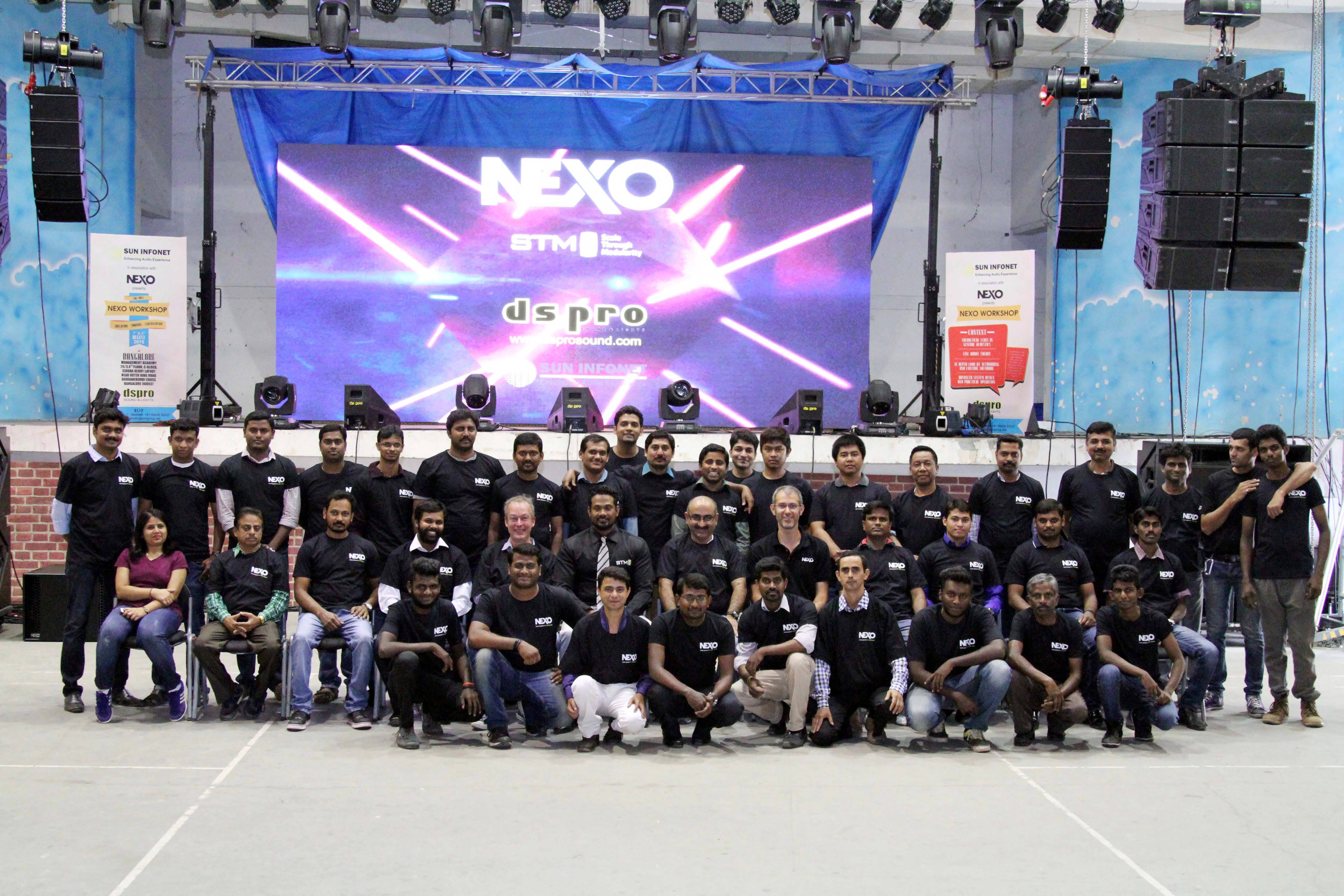 NEXO ETC TRAINING PROGRAMME WINS NEW FANS IN INDIA