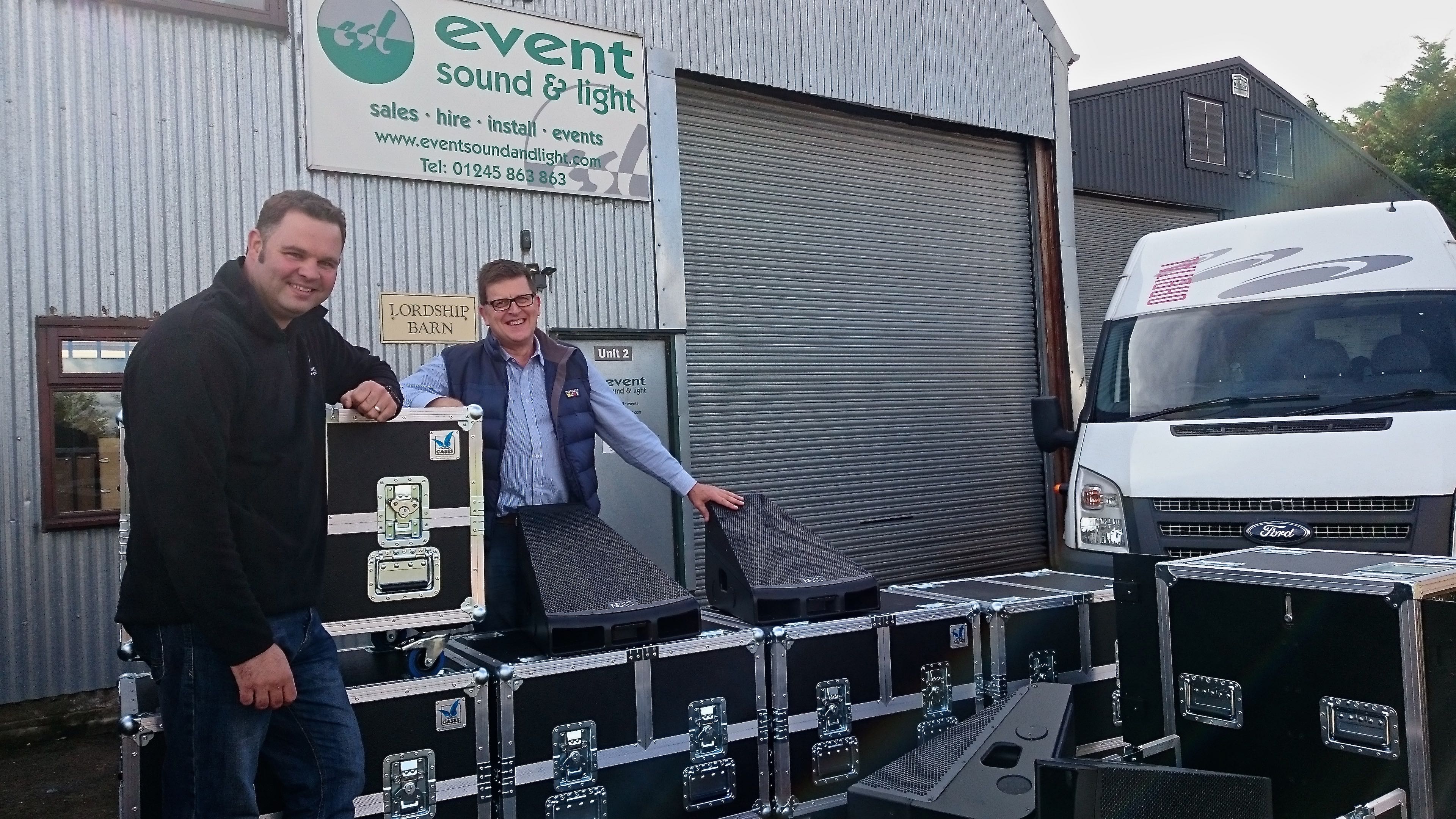 EVENT SOUND & LIGHT INVESTS IN NEXO LINE MONITORS