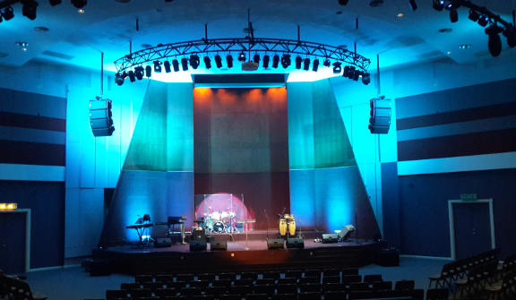 GEO S12 PERFECT SOUND SOLUTION FOR CHURCH ASSEMBLY HALL