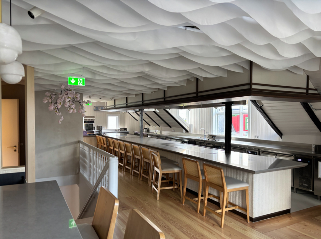 NEXO ID Series balances discreetness with performance in a new Reykjavík restaurant and bar